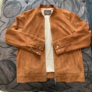 Grand Frank Suede Bomber Jacket